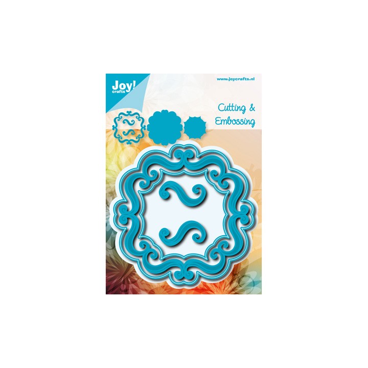 (6002/0535)Cutting & Embossing stencil square braces