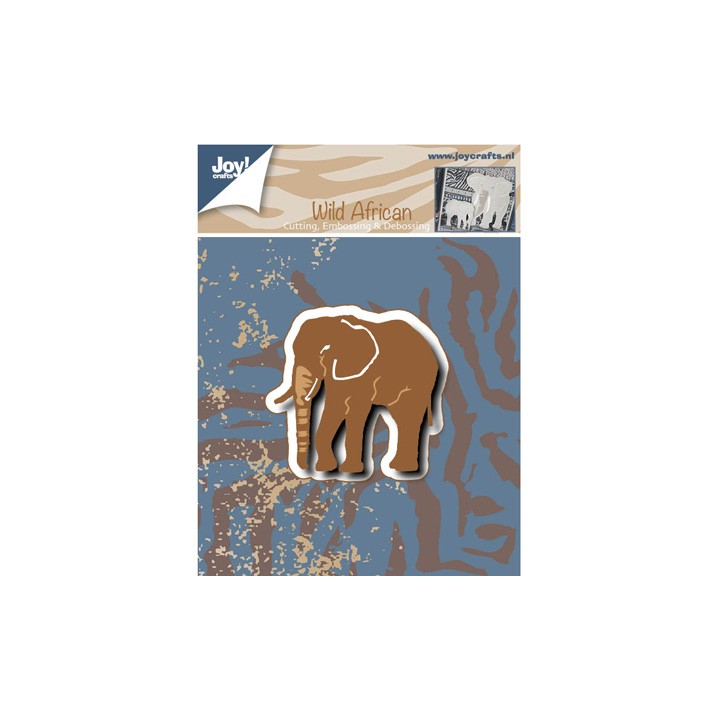 (6002/0531)Cutting & Embossing stencil Elephant Small