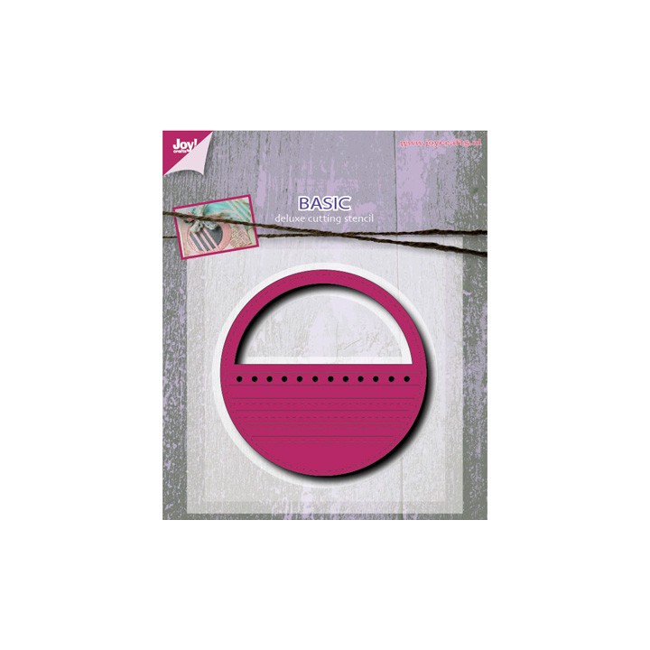 (6002/0515)Cutting & Embossing stencil Circle fantasy