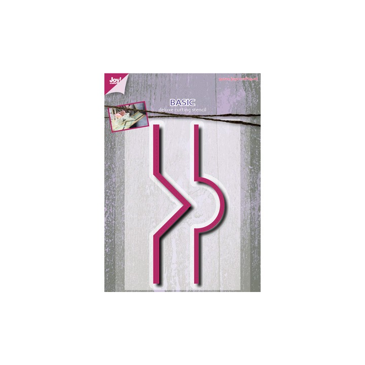 (6002/0514)Cutting & Embossing stencil Mery's frame