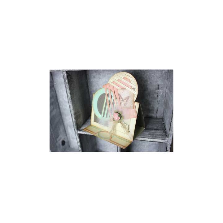 (6002/0514)Cutting & Embossing stencil Mery's frame