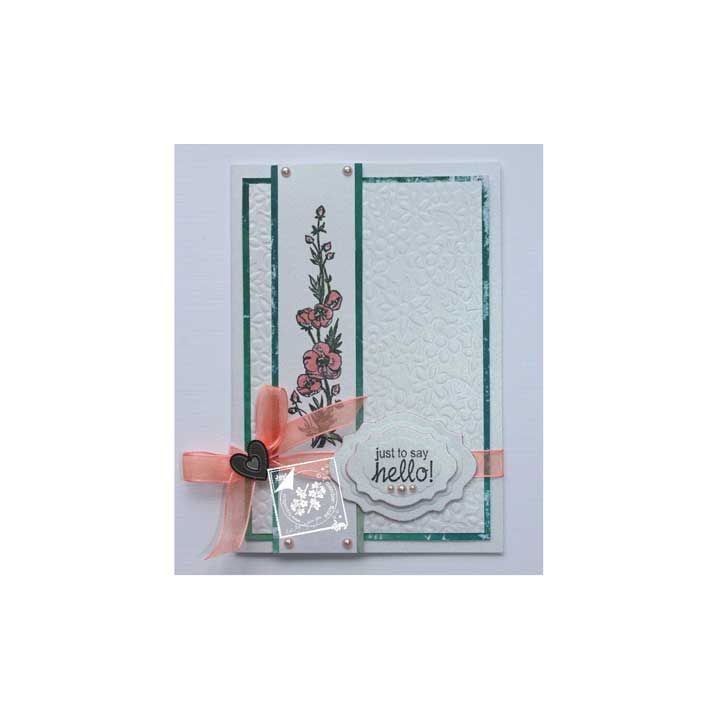 (6002/0505)Cutting & Embossing stencil Basique Oval