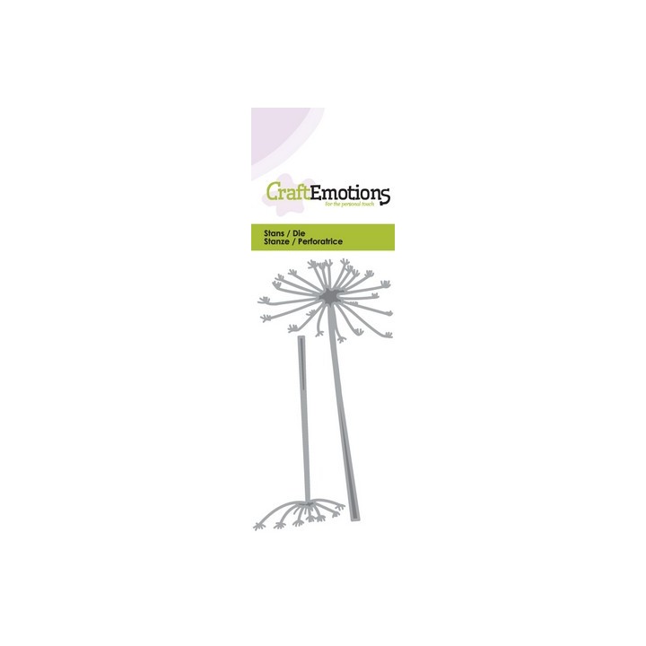 (115633/0144)CraftEmotions Die - hogweed Card