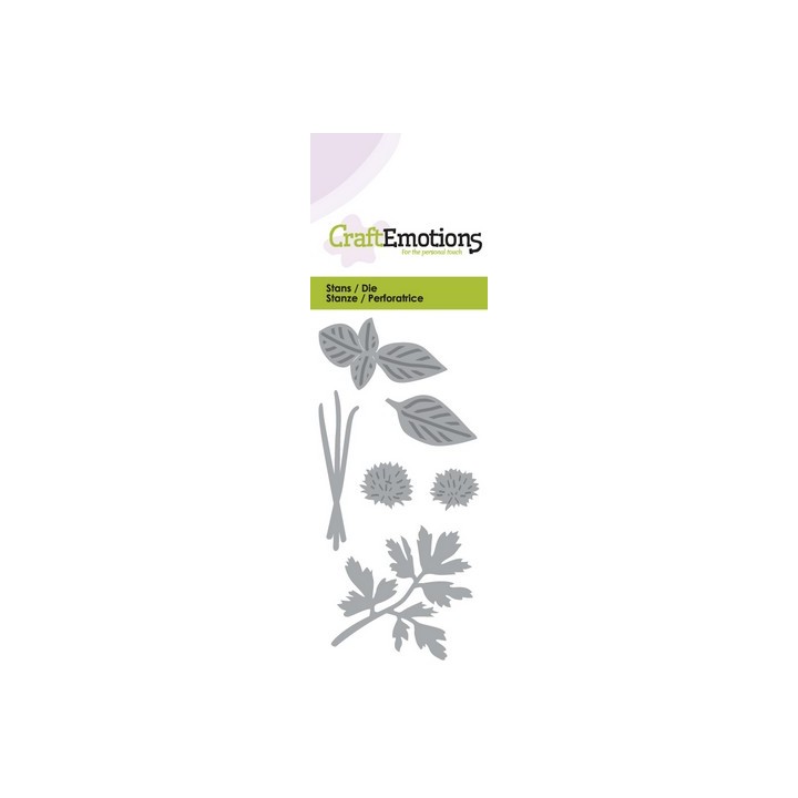 (115633/0151)CraftEmotions Die - spices Card