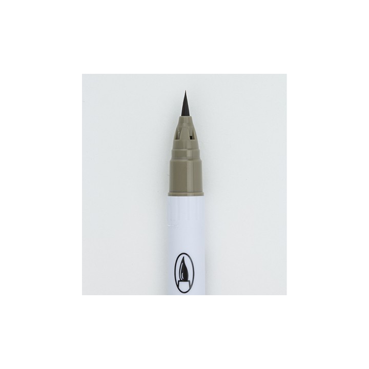 (RB-6000AT/096)Zig Real Brush Mid Grey