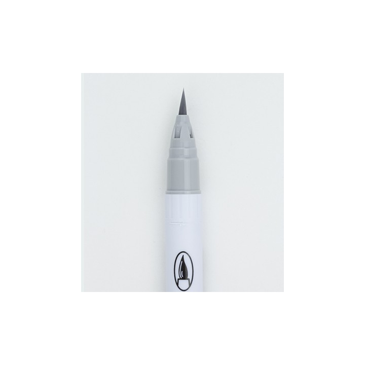 (RB-6000AT/091)Zig Real Brush Light Gray