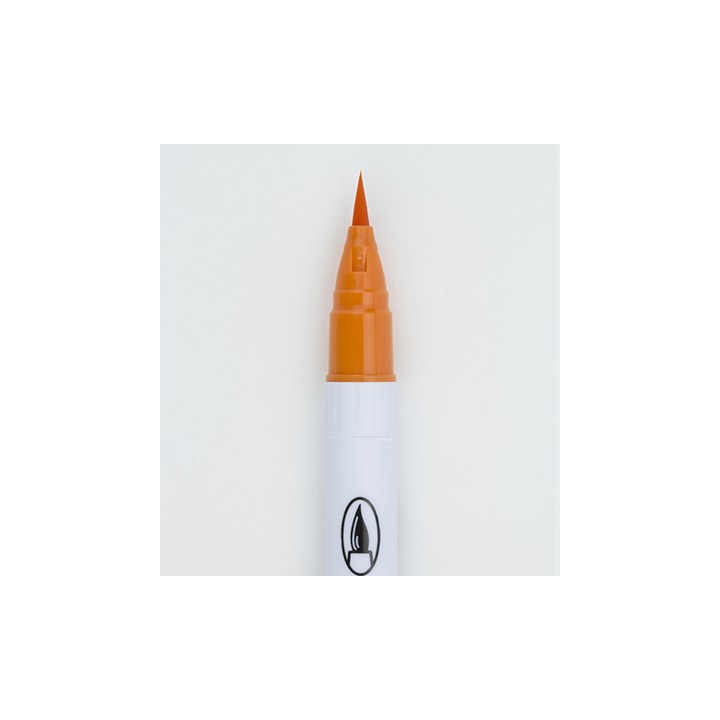 (RB-6000AT/070)Zig Real Brush Orange