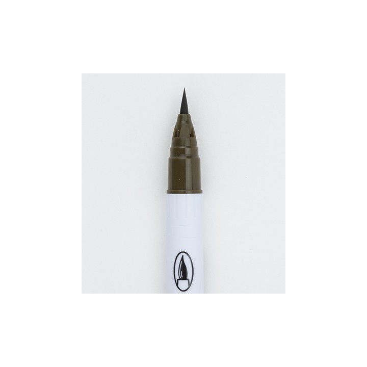 (RB-6000AT/068)Zig Real Brush Deep Brown