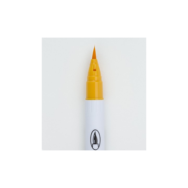 (RB-6000AT/052)Zig Real Brush Bright Yellow