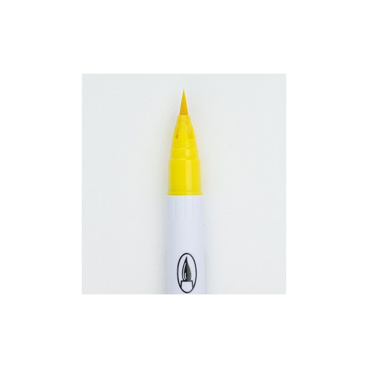 (RB-6000AT/050)Zig Real Brush Yellow