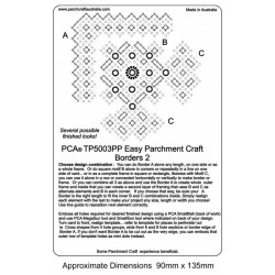 (PCA-TP5003PP)Easy Parchment Craft Border 2