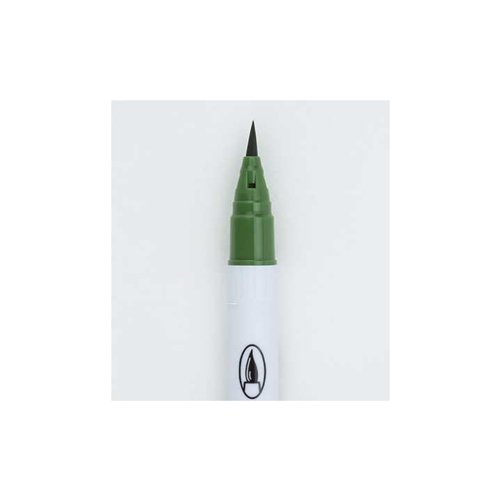 (RB-6000AT/044)Zig Real Brush Deep Green