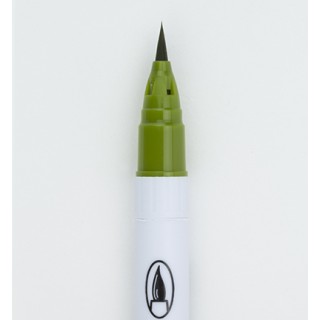 (RB-6000AT/043)Zig Real Brush Olive Green