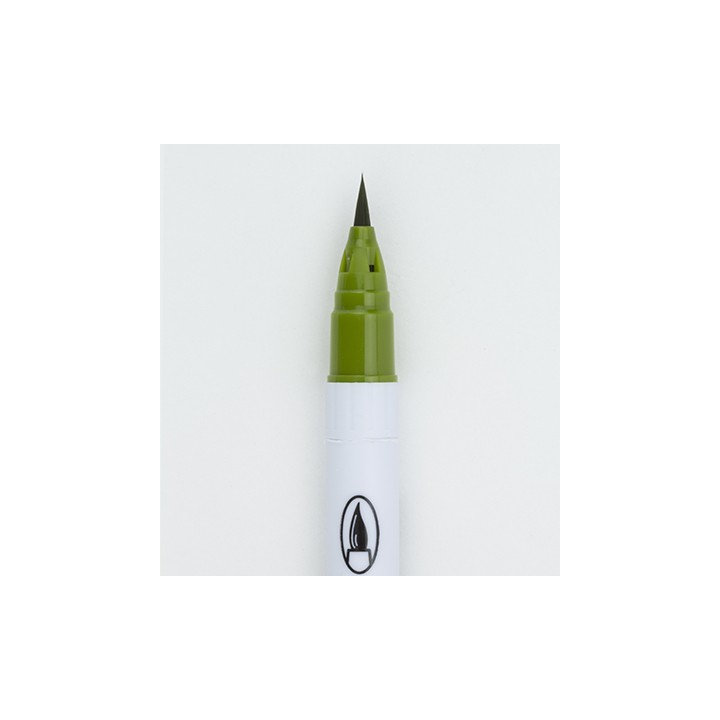 (RB-6000AT/043)Zig Real Brush Olive Green