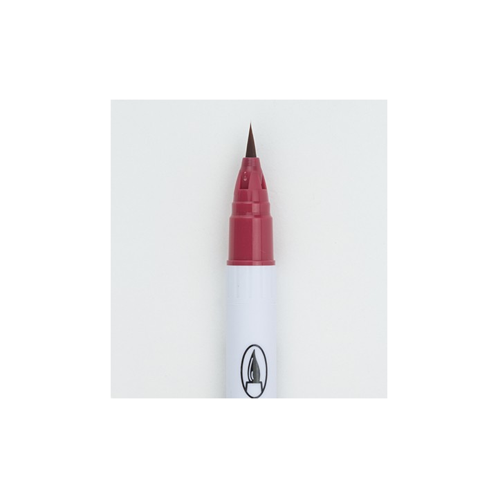 (RB-6000AT/024)Zig Real Brush Wine Red