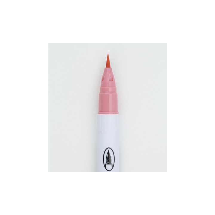 (RB-6000AT/021)Zig Real Brush Light Carmine