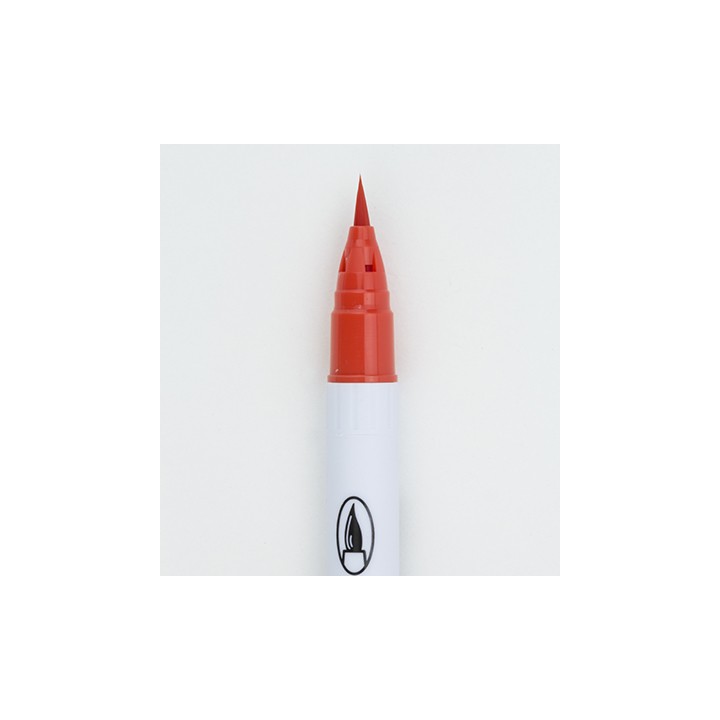 (RB-6000AT/020)Zig Real Brush Red