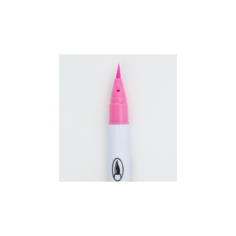 (RB-6000AT/003)Zig Real Brush Fl. Pink