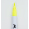 (RB-6000AT/001)Zig Real Brush Fl. Yellow
