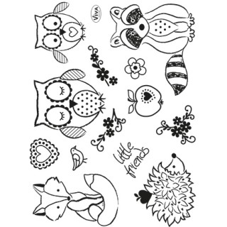 (4003 153 00)Clear Stamps - Little Friends