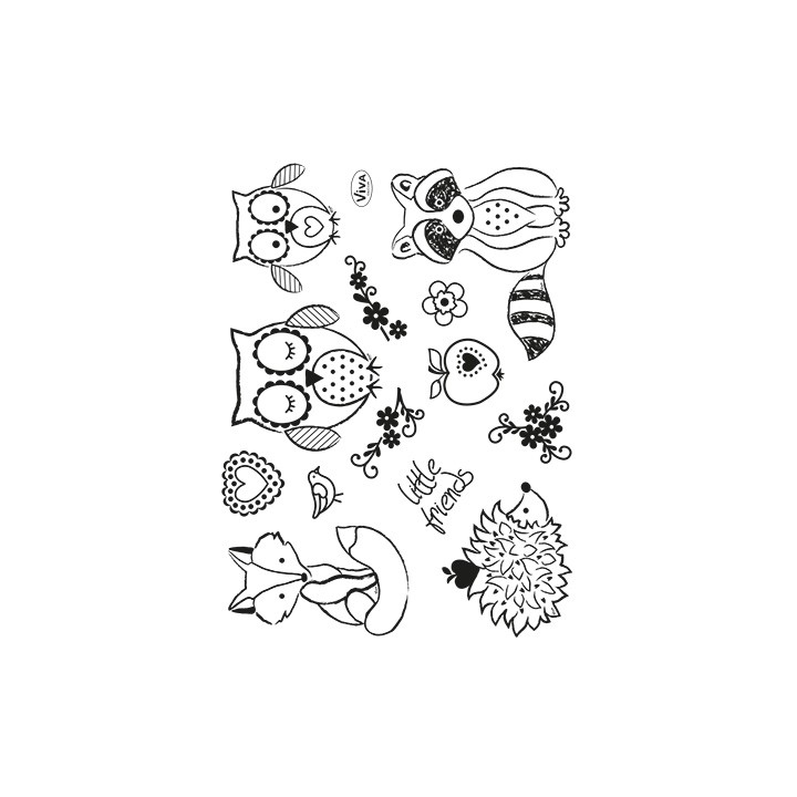 (4003 153 00)Clear Stamps - Little Friends