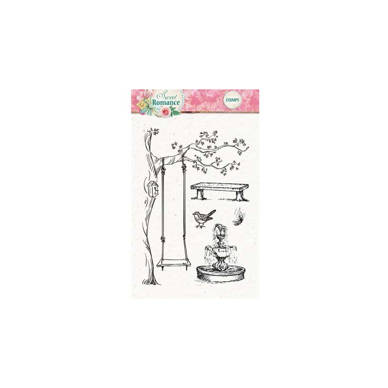 (STAMPSR129)Clear Stamps Sweet Romance nr.129