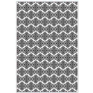 (EF-068)Embossing folder A4 Blossom Brocade