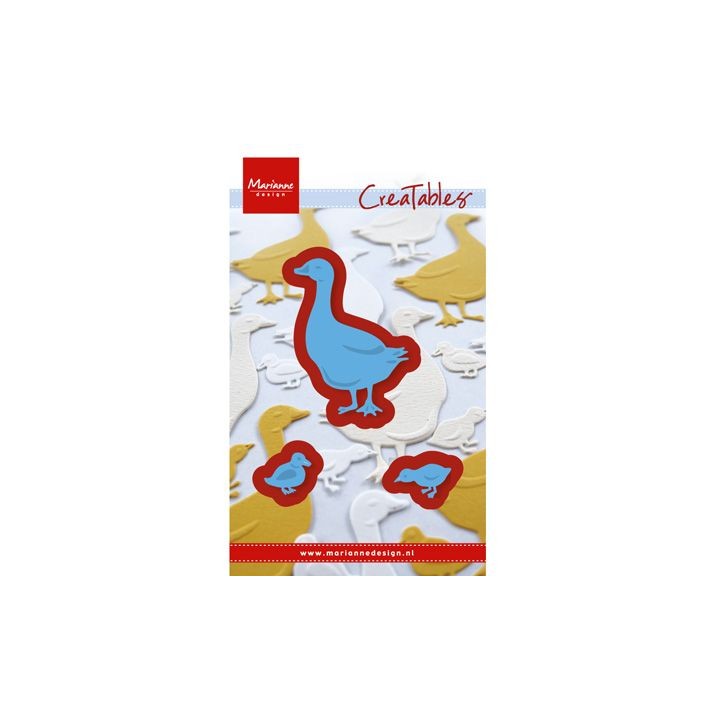 (LR0410)Creatables stencil Mother goose