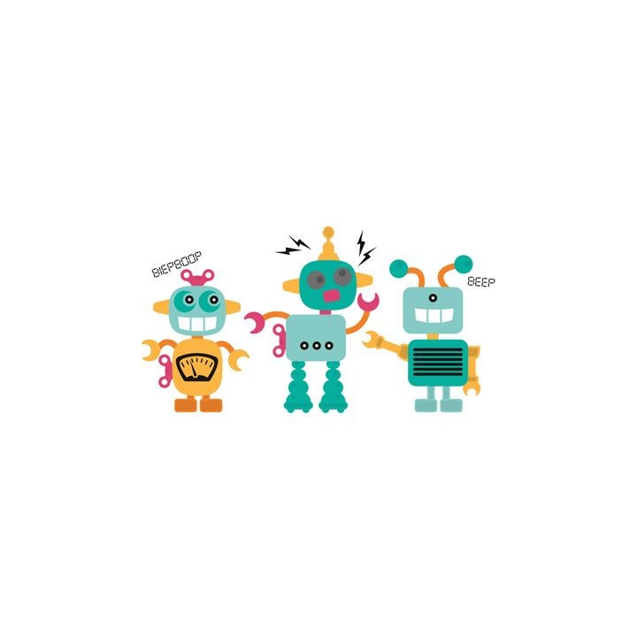 (COL1403)Collectables set Robot