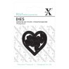 (XCU503620)Mini Die (1pc) - Love You Heart