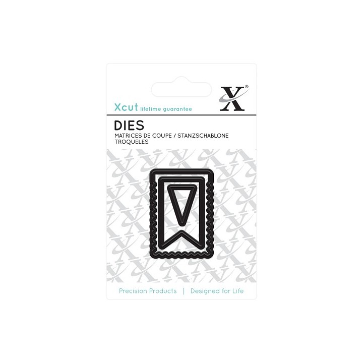 (XCU503622)Mini Die (3pcs) - Bunting