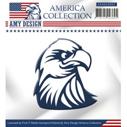 (USAD10003)Die - Amy Design - America Collection - Eagle