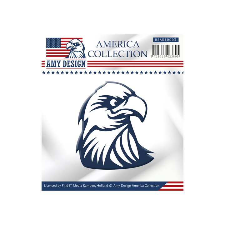 (USAD10003)Die - Amy Design - America Collection - Eagle