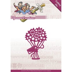 (YCD10047)Die - Yvonne Creations - Celebrations - Bouquet