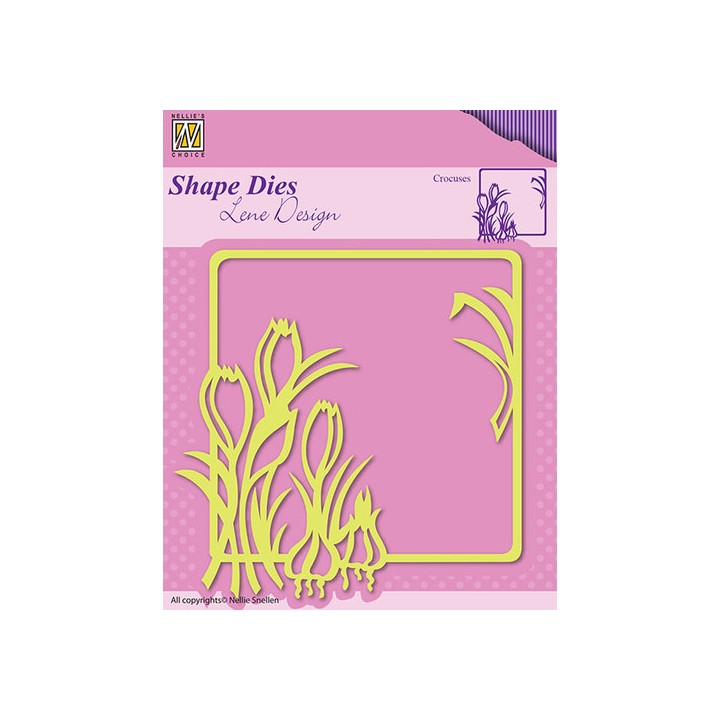 (SDL016)Nellie's Shape Dies - Spring flowers Crocuses