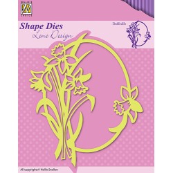(SDL018)Nellie's Shape Dies - Spring flowers Daffodils