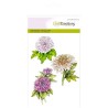 (1071)CraftEmotions clearstamps A6 Chrysanthemums branch Botanic