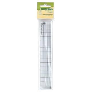 (55.2182)Stamp block clear 30x180x10mm