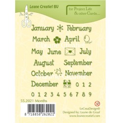 (55.2021)Clear stamp Months...