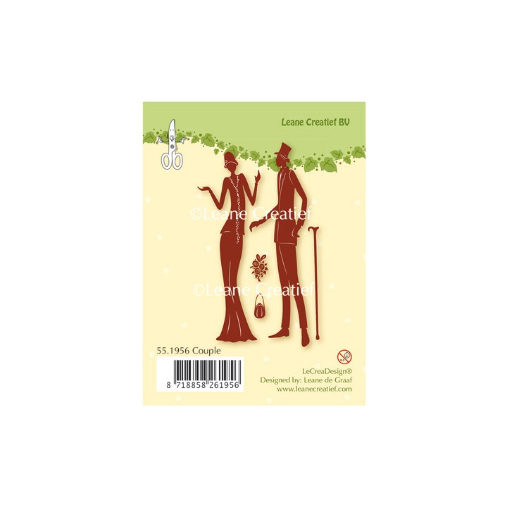 (55.1956)Clear stamp Couple