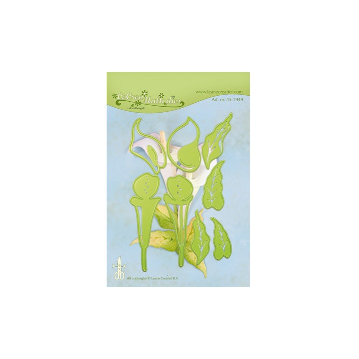 (45.1949)Lea'bilitie Multi die flower 10 Calla