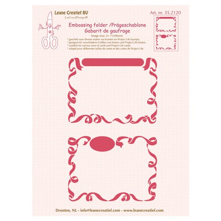 (35.2120)Border embossing 2 x Little Frames