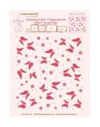 (35.2113)Border embossing Butterflies