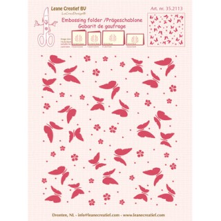 (35.2113)Border embossing Butterflies