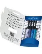 (FC-267109)Faber Castell x4 PITT artist pen calligraphy