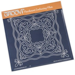 (GRO-PA-40176-03)Groovi Plate A5 Ornate Boxes