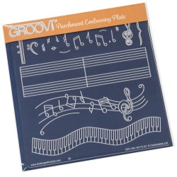 (GRO-MU-40175-03)Groovi Plate A5 Musical Score