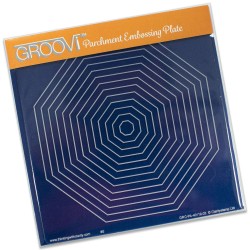 (GRO-PA-40119-03)Groovi Plate A5 Octagon Nested