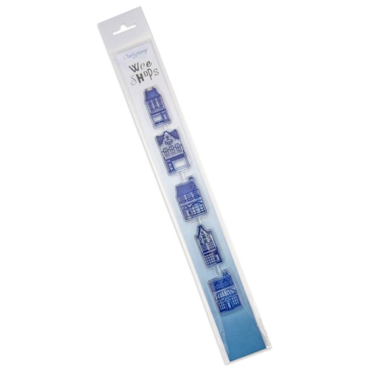 (STA-HO-10223-XX)Claritystamp clear stamp Wee Shops