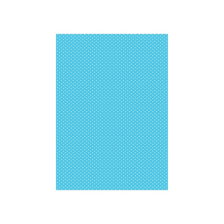 Pergamano Perkamentpapier stippen blauw, 5 vel (61618)